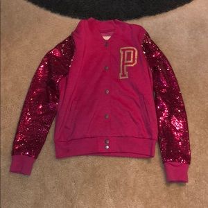 Jacket from pink